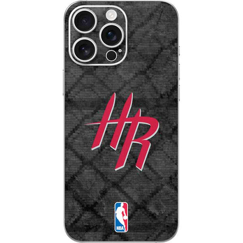 NBA Houston Rockets Dark Rust iPhone 16 Pro Max Skin