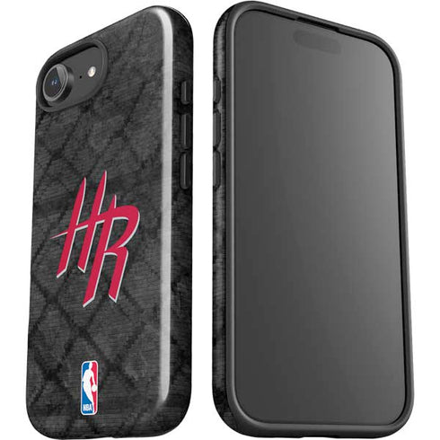 NBA Houston Rockets Dark Rust iPhone 16e Impact Case