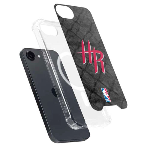NBA Houston Rockets Dark Rust iPhone 16e MagSafe Case