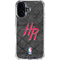 NBA Houston Rockets Dark Rust iPhone 17 Clear Case