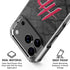 NBA Houston Rockets Dark Rust iPhone 18 Pro Clear Case