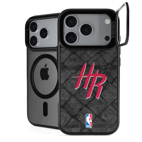 NBA Houston Rockets Dark Rust iPhone 18 Pro Kickstand Case