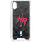 NBA Houston Rockets Dark Rust iPhone XS Clear Case