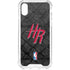 NBA Houston Rockets Dark Rust iPhone XS Clear Case