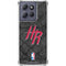 NBA Houston Rockets Dark Rust Moto G 5G (2025) Clear Case