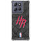 NBA Houston Rockets Dark Rust Moto G Stylus 5G (2025) Clear Case