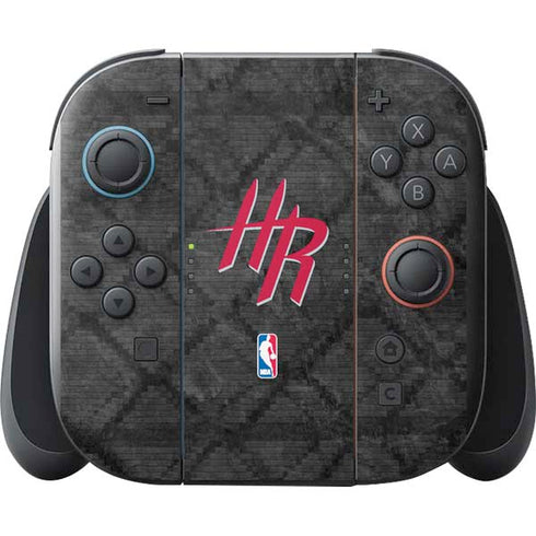 NBA Houston Rockets Dark Rust Nintendo Switch 2 (2025) with Joy-Con Skin