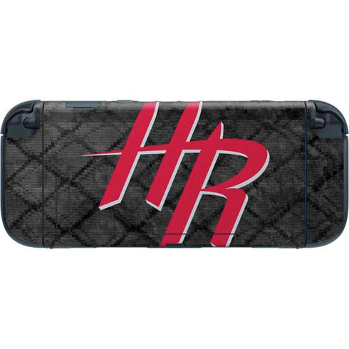 NBA Houston Rockets Dark Rust Nintendo Switch 2 (2025) with Joy-Con Skin