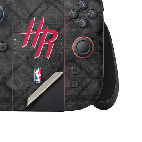 NBA Houston Rockets Dark Rust Nintendo Switch 2 (2025) Joy-Con Controller Skin