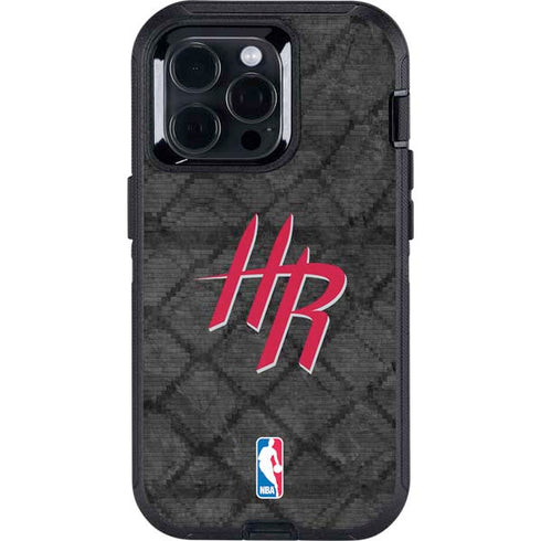NBA Houston Rockets Dark Rust Otterbox Defender iPhone Skin