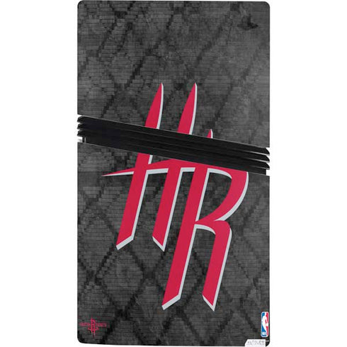 NBA Houston Rockets Dark Rust PS5 Pro Console Skin