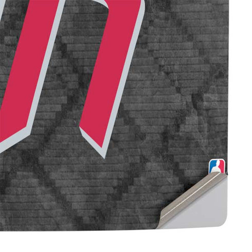 NBA Houston Rockets Dark Rust PS5 Slim Digital Edition Console Skin
