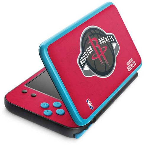 NBA Houston Rockets Distressed Nintendo 2DS XL (2017) Skin
