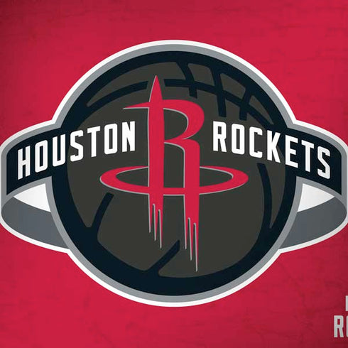 NBA Houston Rockets Distressed Dell Alienware Skin