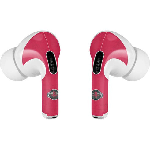 NBA Houston Rockets Distressed Apple AirPods Pro Skin