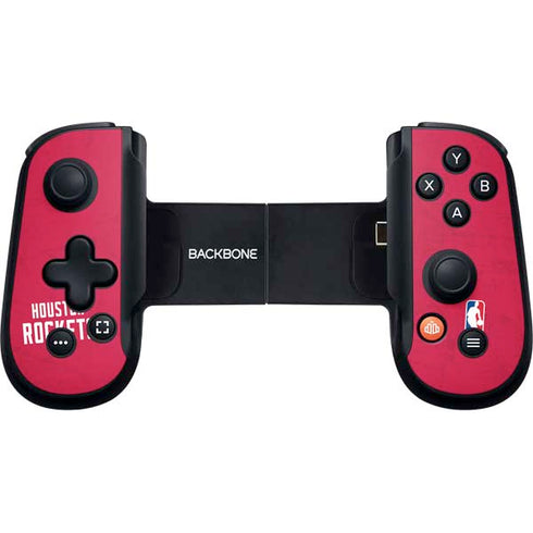 NBA Houston Rockets Distressed Backbone One for iPhone Game Controller Skin