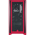 NBA Houston Rockets Distressed Corsair 4000D Tempered Glass Mid-Tower ATX Case Skin