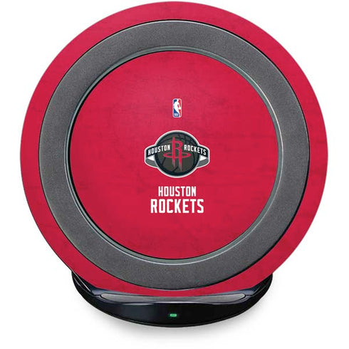 NBA Houston Rockets Distressed Fast Charge Wireless Charging Stand Skin
