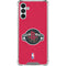 NBA Houston Rockets Distressed Galaxy A13 5G Clear Case