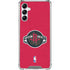 NBA Houston Rockets Distressed Galaxy A14 5G Clear Case