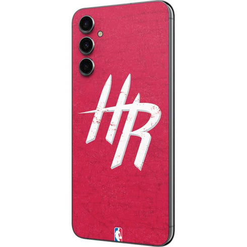 NBA Houston Rockets Distressed Galaxy A14 5G Skin