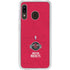 NBA Houston Rockets Distressed Galaxy A20 Clear Case