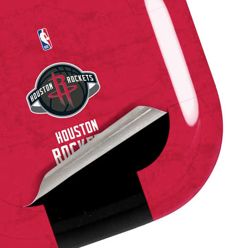 NBA Houston Rockets Distressed Galaxy Buds Live Skin