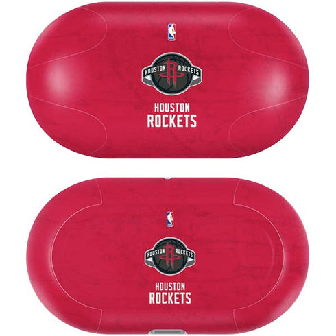NBA Houston Rockets Distressed Galaxy Buds Plus Skin