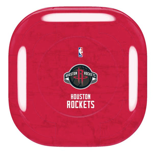 NBA Houston Rockets Distressed Galaxy Buds Pro Skin