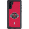 NBA Houston Rockets Distressed Galaxy Note 10 Waterproof Case