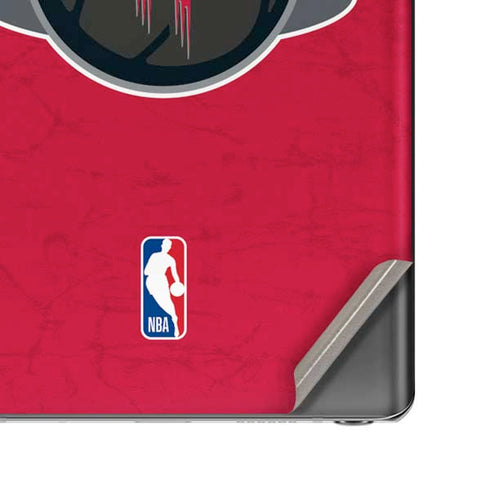NBA Houston Rockets Distressed Galaxy Note20 5G Skin