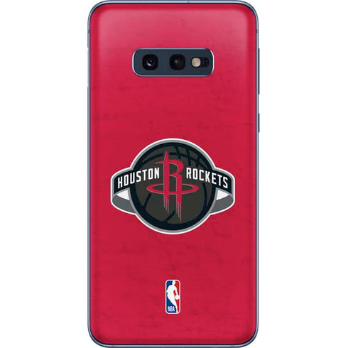 NBA Houston Rockets Distressed Galaxy S10e Skin