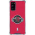NBA Houston Rockets Distressed Galaxy S20 FE Clear Case