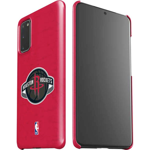 NBA Houston Rockets Distressed Galaxy S20 Lite Case
