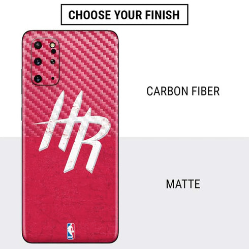 NBA Houston Rockets Distressed Galaxy S20 Plus Skin