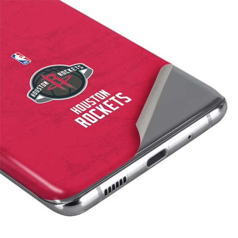 NBA Houston Rockets Distressed Galaxy S20 Ultra 5G Skin