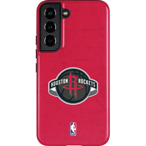 NBA Houston Rockets Distressed Galaxy S22 Pro Case