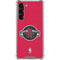 NBA Houston Rockets Distressed Galaxy S23 FE Clear Case