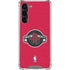 NBA Houston Rockets Distressed Galaxy S23 FE Clear Case