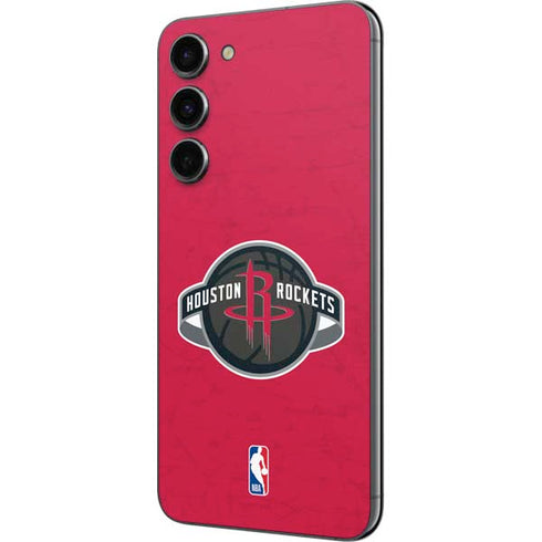 NBA Houston Rockets Distressed Galaxy S23 FE Skin