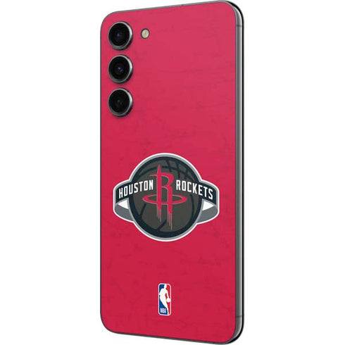 NBA Houston Rockets Distressed Galaxy S23 Plus Skin