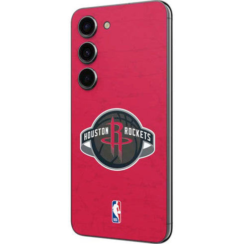 NBA Houston Rockets Distressed Galaxy S23 Skin