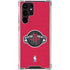 NBA Houston Rockets Distressed Galaxy S23 Ultra Clear Case
