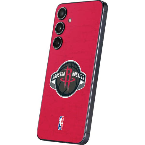 NBA Houston Rockets Distressed Galaxy S24 Plus Skin
