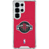 NBA Houston Rockets Distressed Galaxy S25 Ultra Clear Case