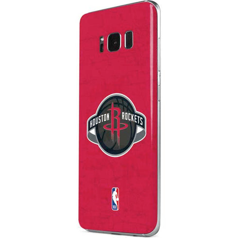 NBA Houston Rockets Distressed Galaxy S8 Skin