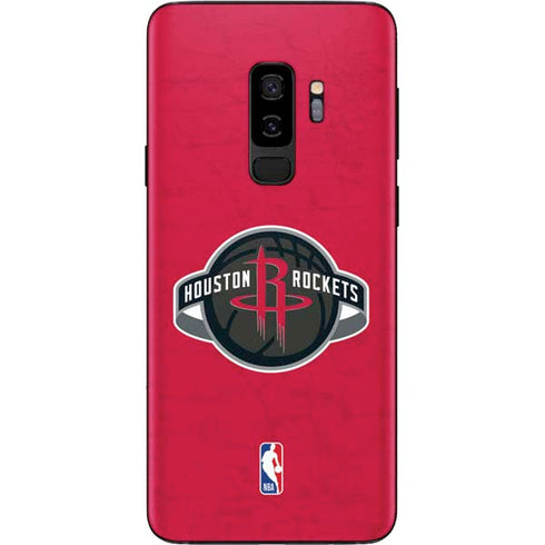 NBA Houston Rockets Distressed Galaxy S9 Plus Skin
