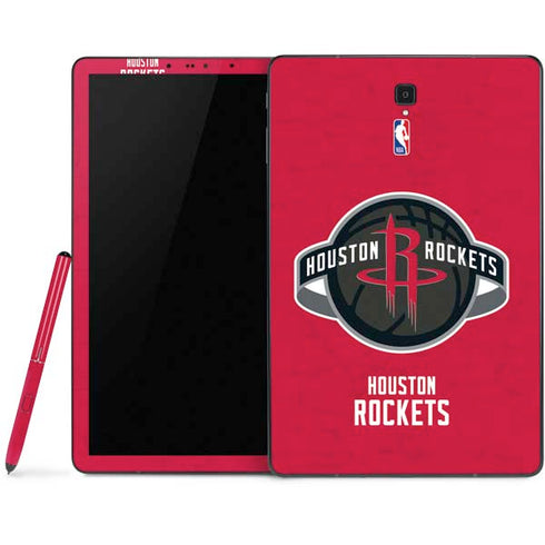 NBA Houston Rockets Distressed Samsung Galaxy Tab Skin