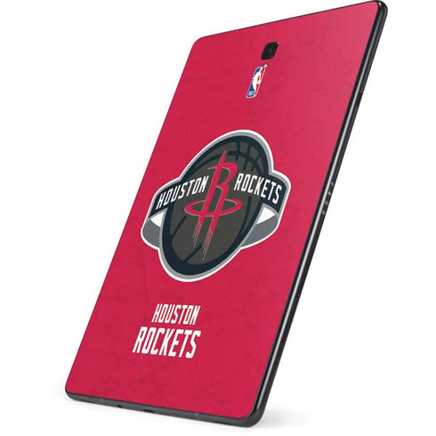 NBA Houston Rockets Distressed Samsung Galaxy Tab Skin