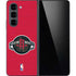 NBA Houston Rockets Distressed Galaxy Z Fold5 5G Skin